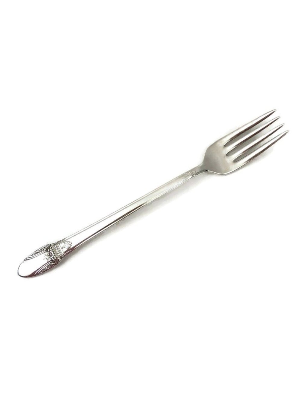 Art Deco Rogers Bros First Love Silverware, Flatware Silver Plated, Cutlery, Gri